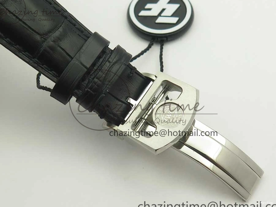 MIROTIME 0316 Portuguese Real PR Real Annual Calendar IW503502 ZF 1:1 Best Edition Blue Dial on Black Leather Strap A Breathable 7152